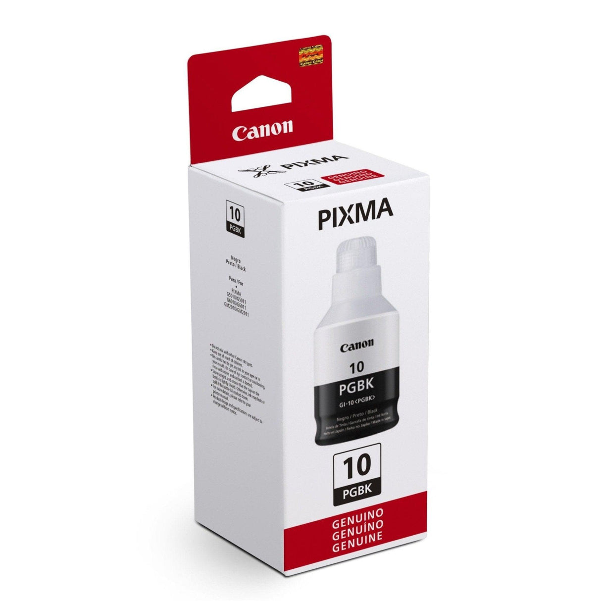 Tinta Canon GI-10PGK NEGRA | Para Pixma G5010 / G6010 / G7010 / GM2010 / GM4010 | 8,300 Páginas, modelo , Tintas Canon