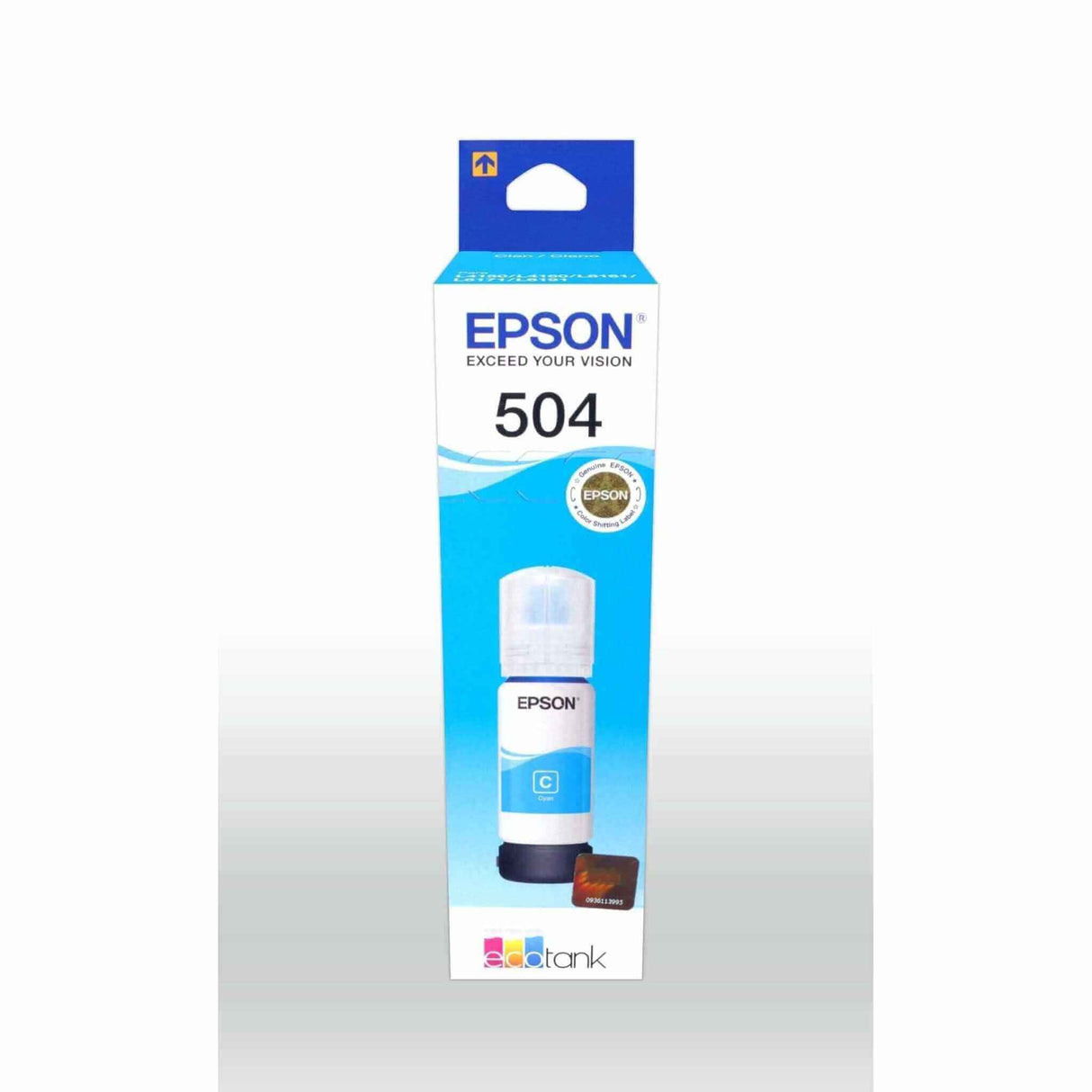 Tinta Epson T504220-AL -Cyan | Ecotank L4150/L4160/L4260/L6171/L6270/L14150 | 6,000 Páginas, modelo , Tintas Epson