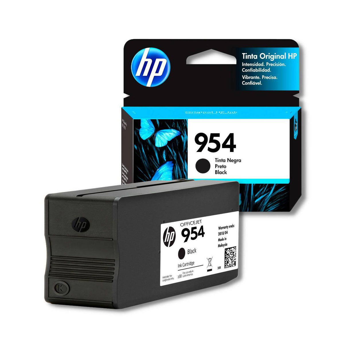 Tinta HP 954A Negro | 1,000 paginas | L0S59AL | OfficeJet Pro 7740 / 8210 / 8710 / 8720 / 8740, modelo , Tintas Hp