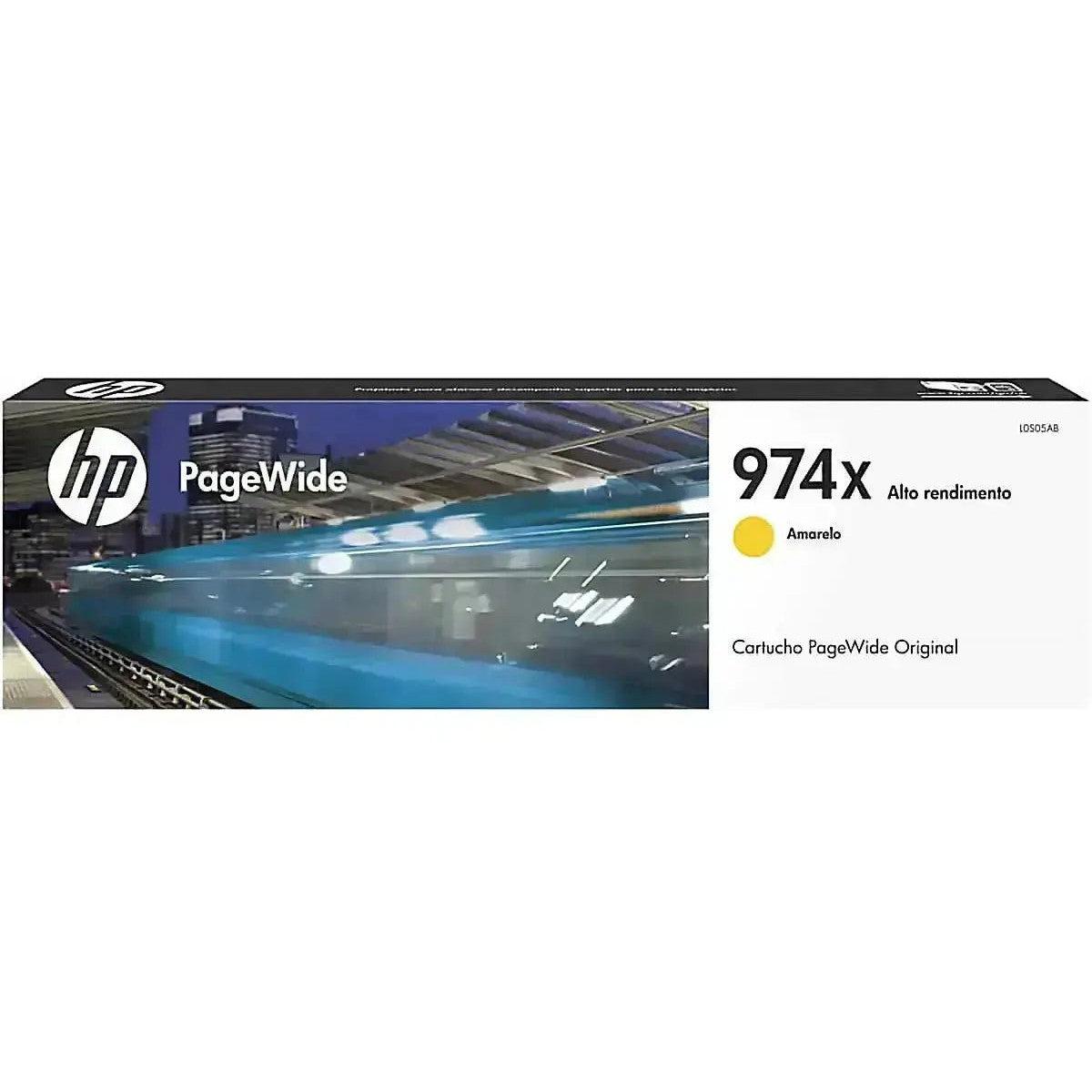 Tinta HP 974X Yellow L0S05AL | PageWide Pro 477dw/ 577dw/ 452dw 552dw, modelo , Tintas Hp