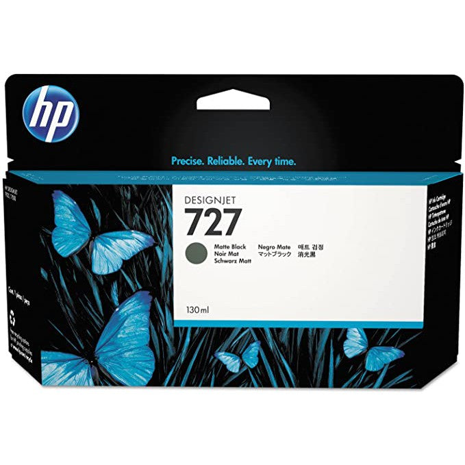 Tinta HP Designjet 727 Negro mate de 130 ml | B3P22A | Para HP DesignJet T930 / T2530 / T1530, modelo , Tintas Hp