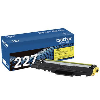 Toner Brother TN-227Y | TN227Y Amarillo | | Para HL-L3210CW / HL-L3230CDW / HL-L3270CDW / HL-L3290CDW / MFC-L3710CW / MFC-L3750CDW / MFC-L3770CDW | 2,300 paginas, modelo , Toners
