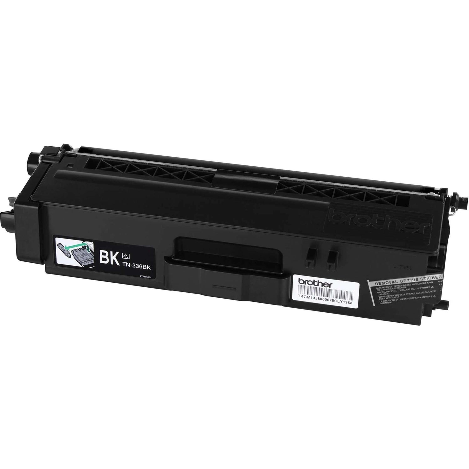 Toner Brother TN-336BK | TN336BK | Para HL-L8250CDN / HL-L8350CDW / HL-L8350CDWT / MFC-L8600CDW / MFC-L8850CDW, modelo , Toners