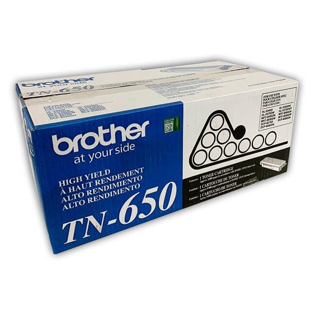 Toner Brother TN-650 | TN650 | Para HL-5340D / HL-5370DW / HL-5370DWT / HL-5350DN / MFC-8680DN / MFC-8480DN / MFC-8890DW / DCP-8080DN / DCP-8085DN / MFC-8690DW, modelo , Toners