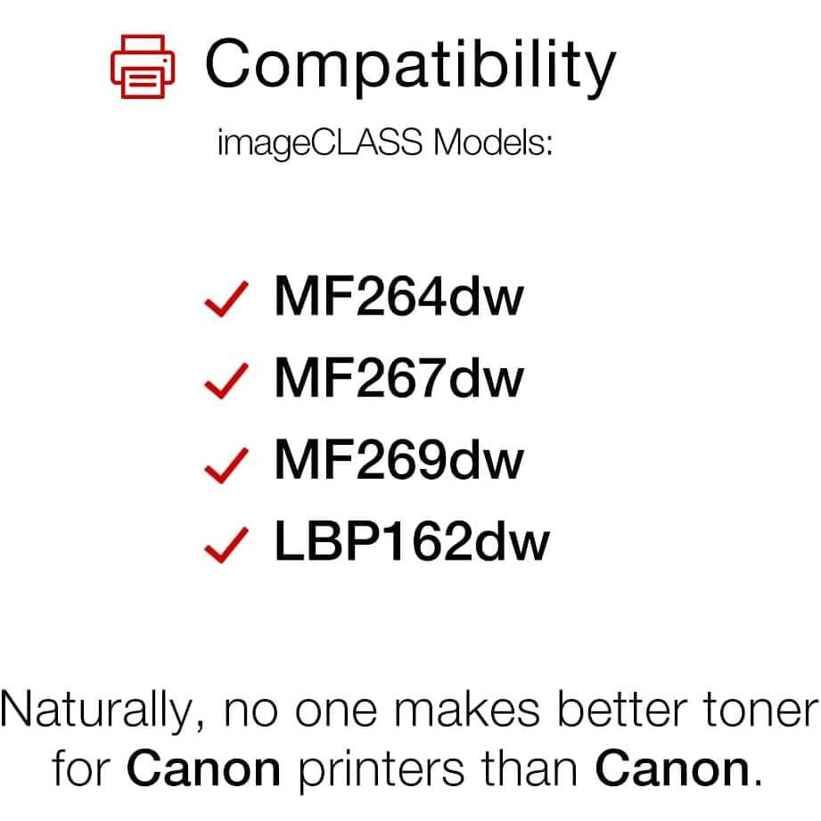 Toner Canon 051H Negro | Para imageCLASS MF269dw\n LBP162dw\n, MF267dw\n, MF264dw | 4,100 páginas, modelo , Toners