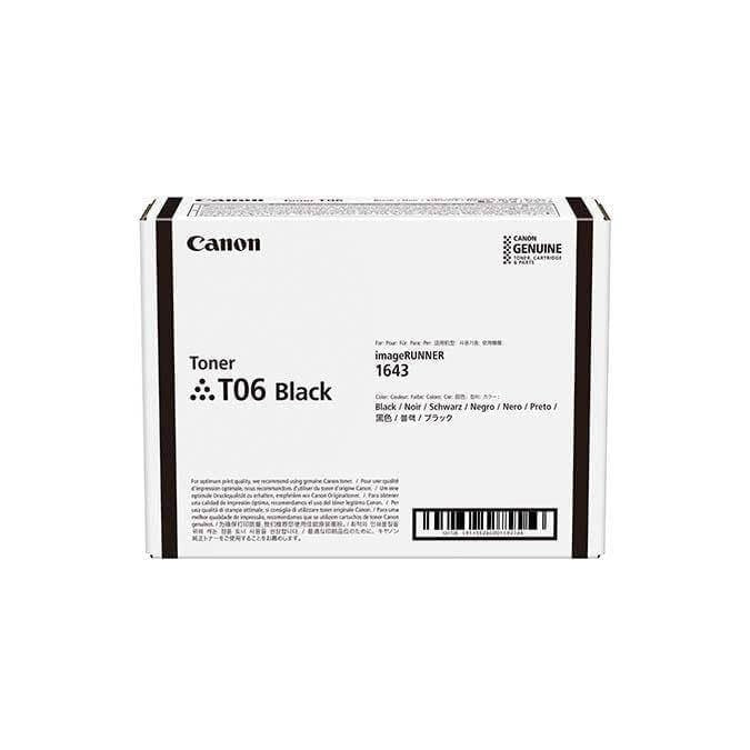 Toner Canon T06 Negro 3526C001AA | Para imageRUNNER 1643i / 1643iF | 20,500 páginas., modelo , Toners