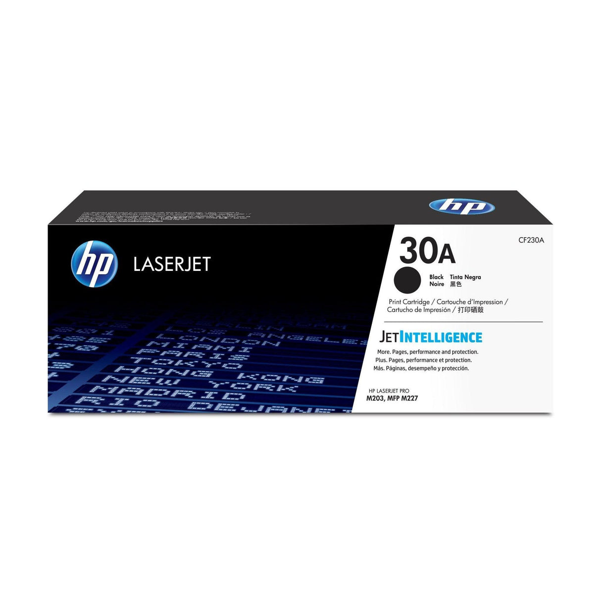 Toner HP 30A | CF230A | Para LaserJet Pro M203 / M227 | 1,600 páginas, modelo , Toners