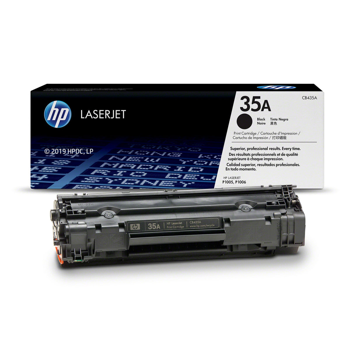 Toner Hp CB435A - 35A | Para LaserJet P1005 / P1006 | 1,500 páginas, modelo , Toners