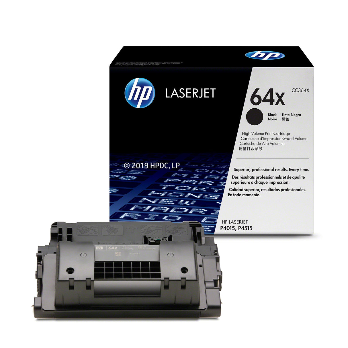 Toner Hp CC364X - 64X | Para LaserJet P4014 - P4515 - P4015 | 24,000 páginas, modelo , Toners