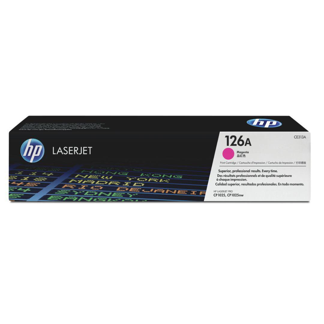 Toner Hp CE313A 126A Magenta | Para LaserJet Pro CP1025 / M175 | 1,000 páginas, modelo , Toners