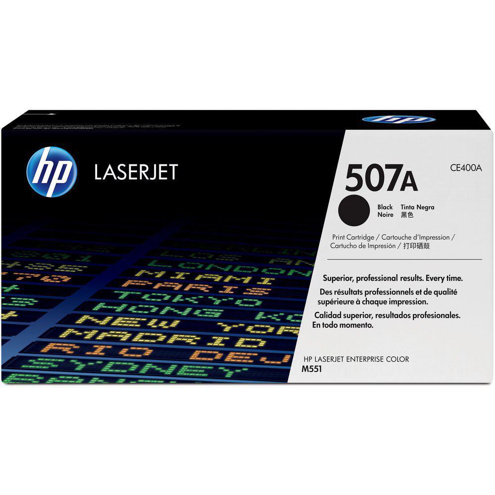 Toner Hp CE400A - 507A - Negro | Para LaserJet Pro M570 | LaserJet Enterprise M551 / M575, modelo , Toners