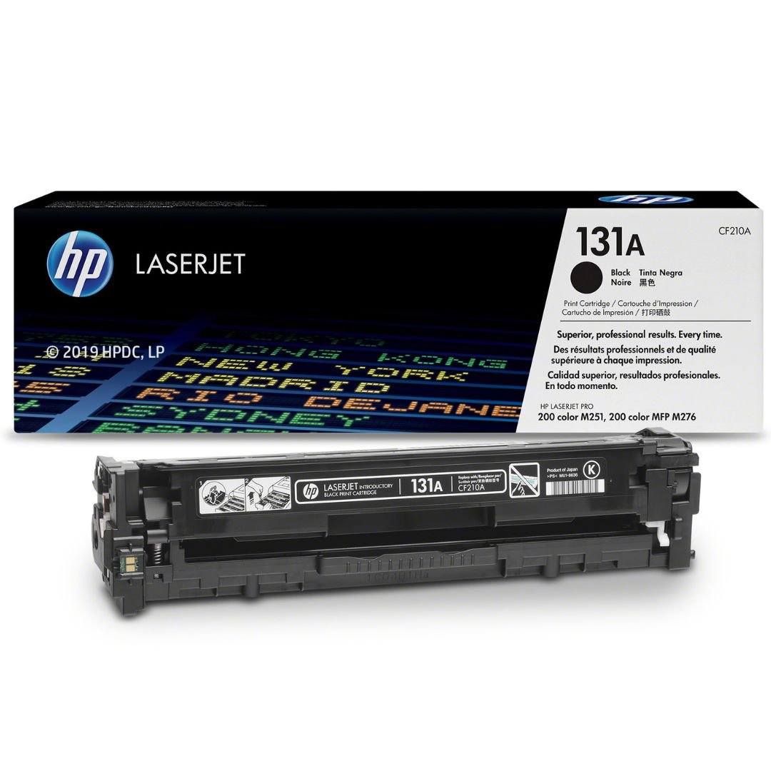 Toner Hp CF210A 131A Negro | Para LaserJet Pro M251 / M276, modelo , Toners