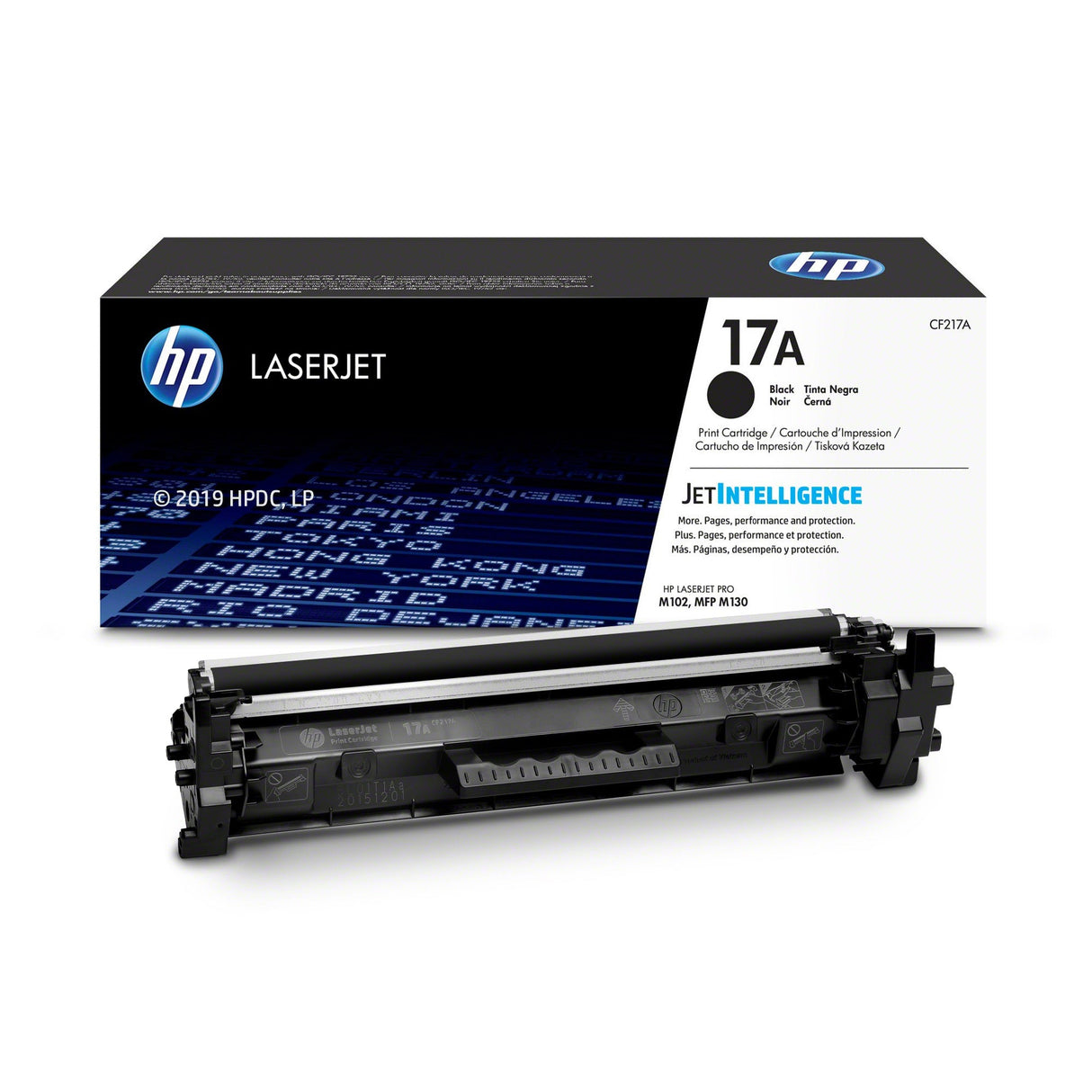 Toner Hp CF217A 17A | Para LaserJet Pro M102 / M130 | 1,600 páginas, modelo , Toners