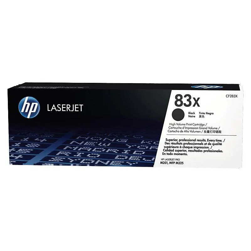 Toner Hp CF283X - 83X Negro | Para LaserJet Pro M127 / M201 / M225 | 2200 páginas, modelo , Toners