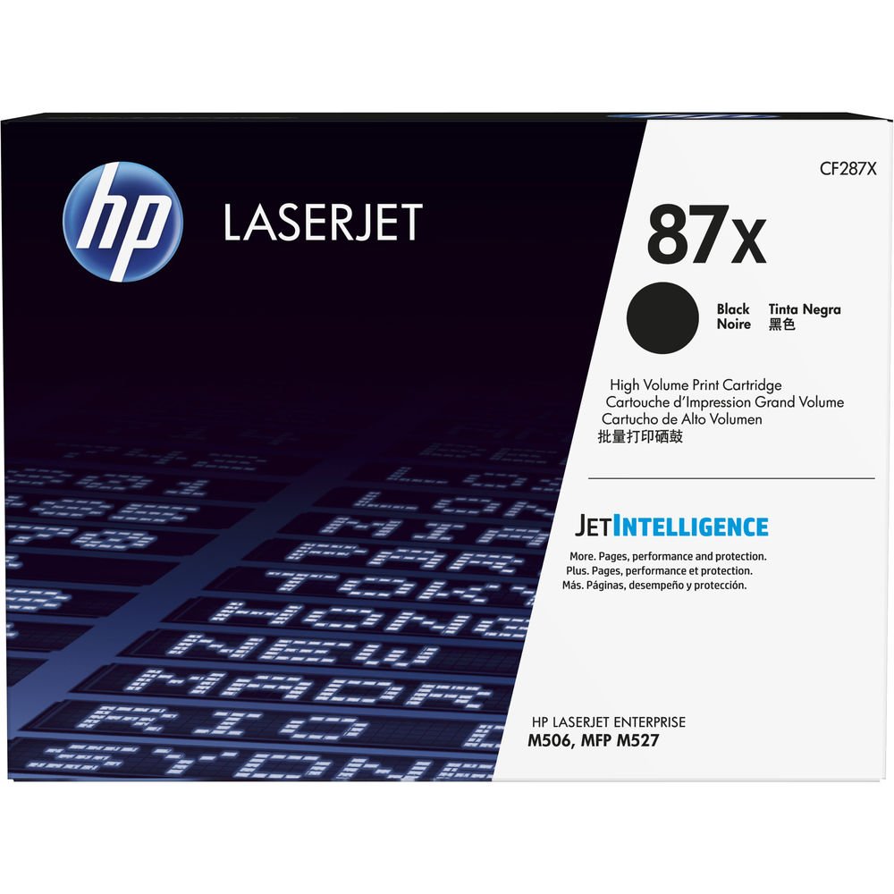Toner Hp CF287X - 87X | Para LaserJet Pro M501 | LaserJet Enterprise M506 / M527, modelo , Toners