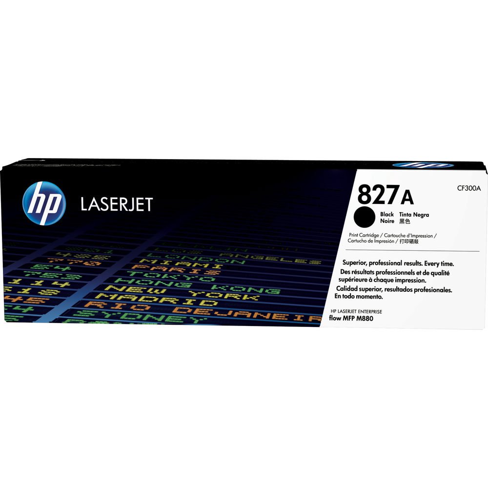 Toner Hp CF300A 827A - Negro | Para LaserJet Enterprise Flow M880 | 29,500 páginas, modelo , Toners