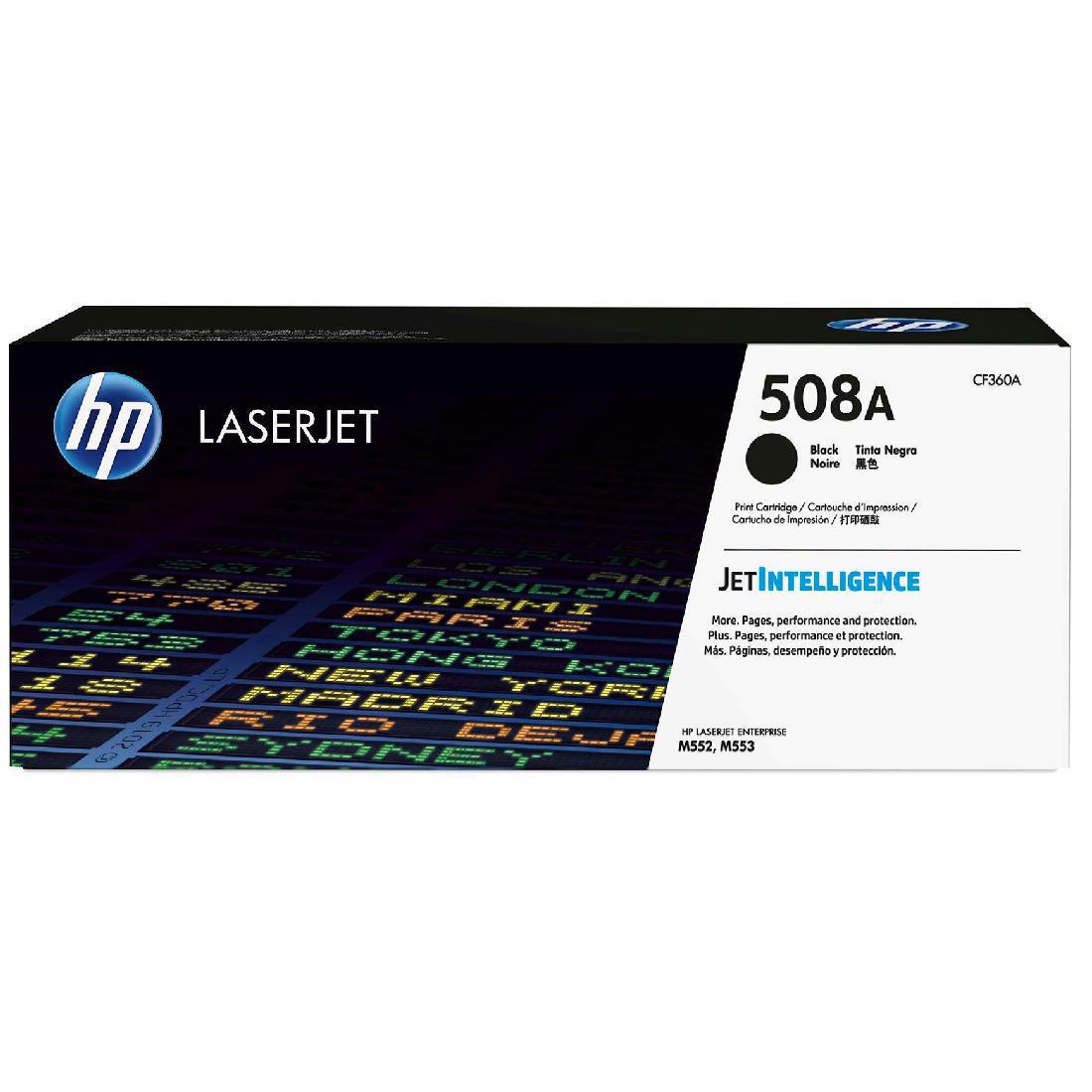 Toner Hp CF360A - Negro - 508A | Para LaserJet Enterprise M553 / M577 | 6,000 páginas, modelo , Toners