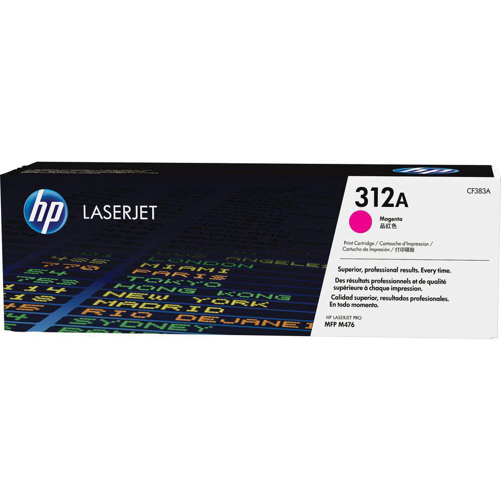 Toner Hp Cf383A 312A Magenta | Para LaserJet Pro M476dw / M476nw / M476dn, modelo , Toners