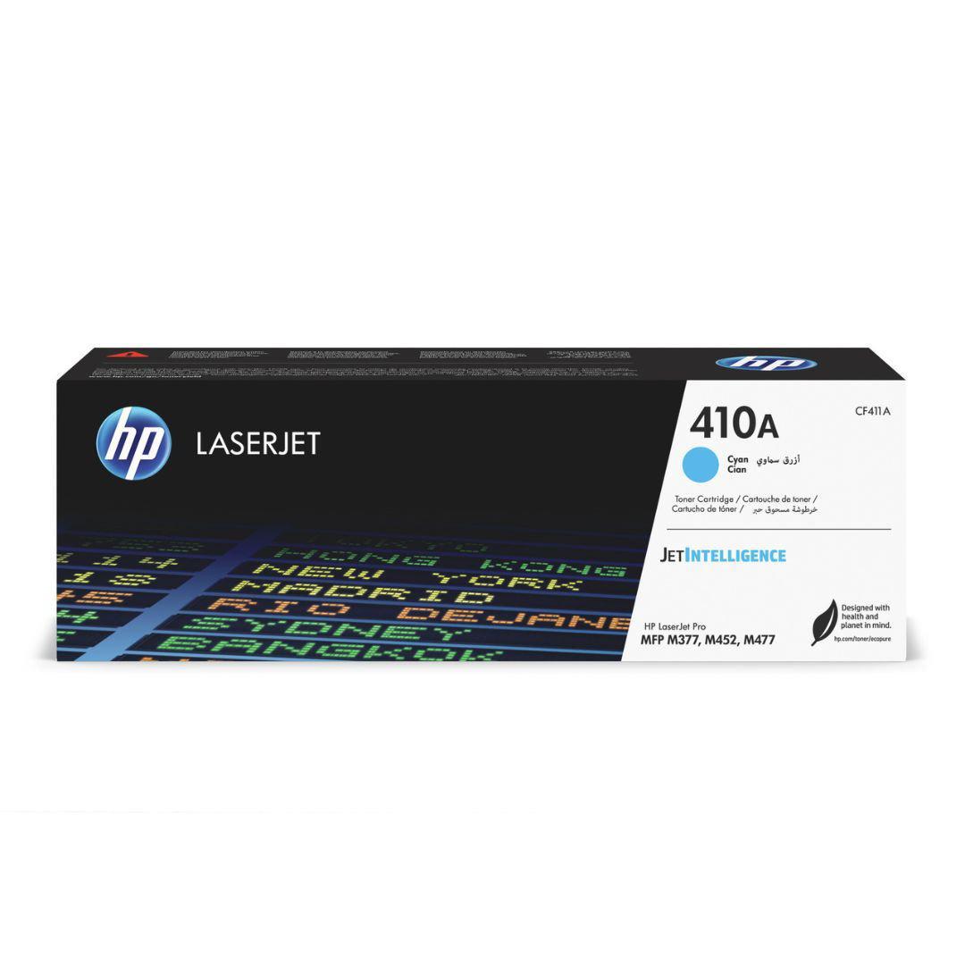 Toner Hp CF411A - 410A Cyan | Para LaserJet Pro M452 / M477 | 2,300 páginas, modelo , Toners