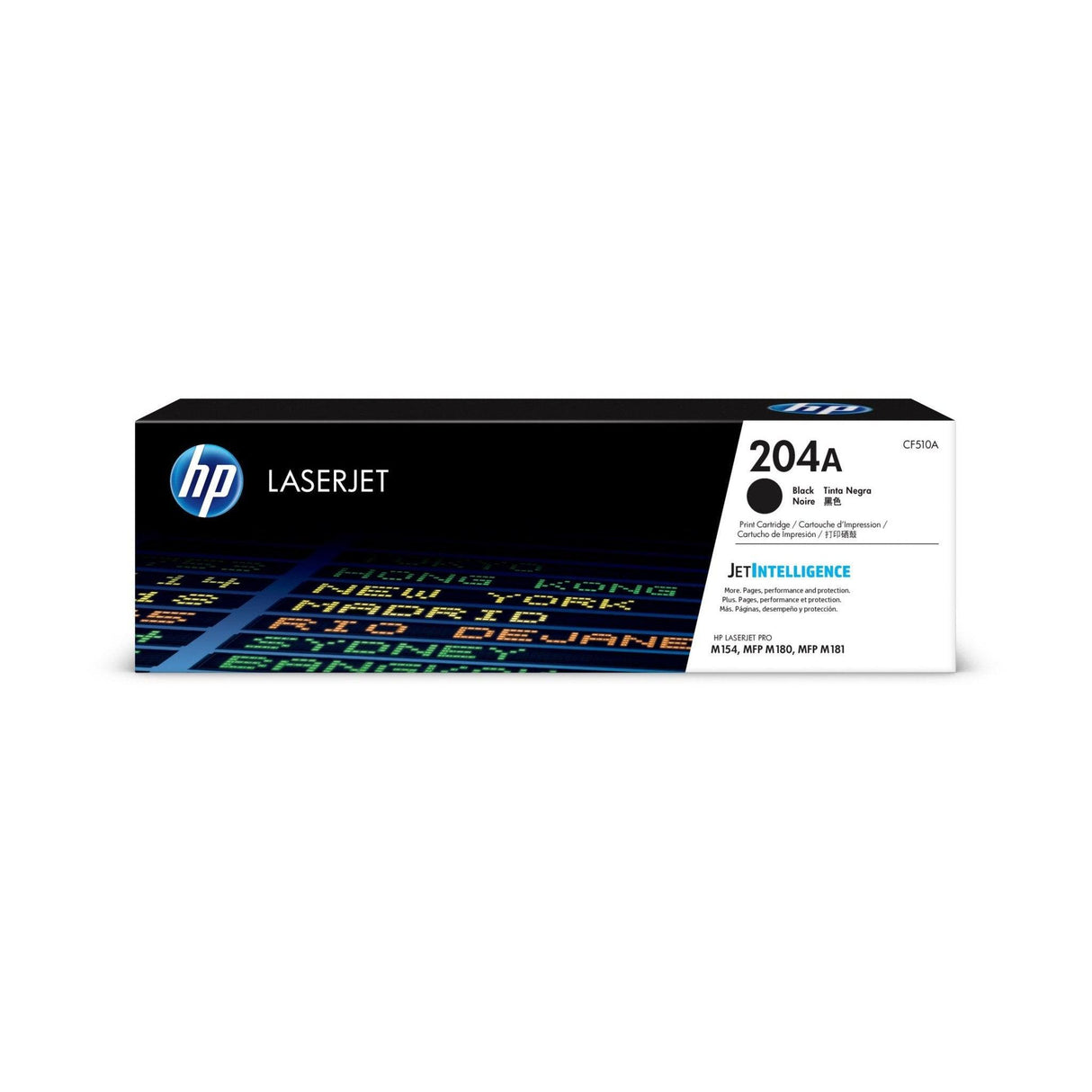 Toner Hp CF510A - 204A - Negro | Para LaserJet Pro M180 / M154 / M181 | 1,100 páginas, modelo , Toners