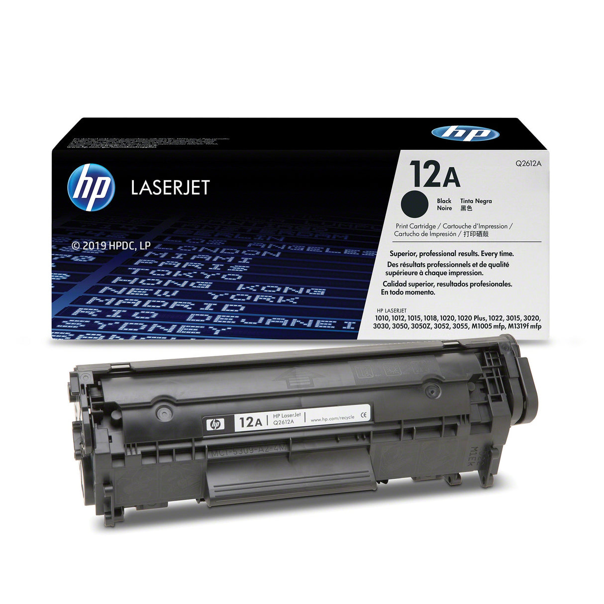 Toner Hp Q2612A - 12A | Para LaserJet 1022, modelo , Toners