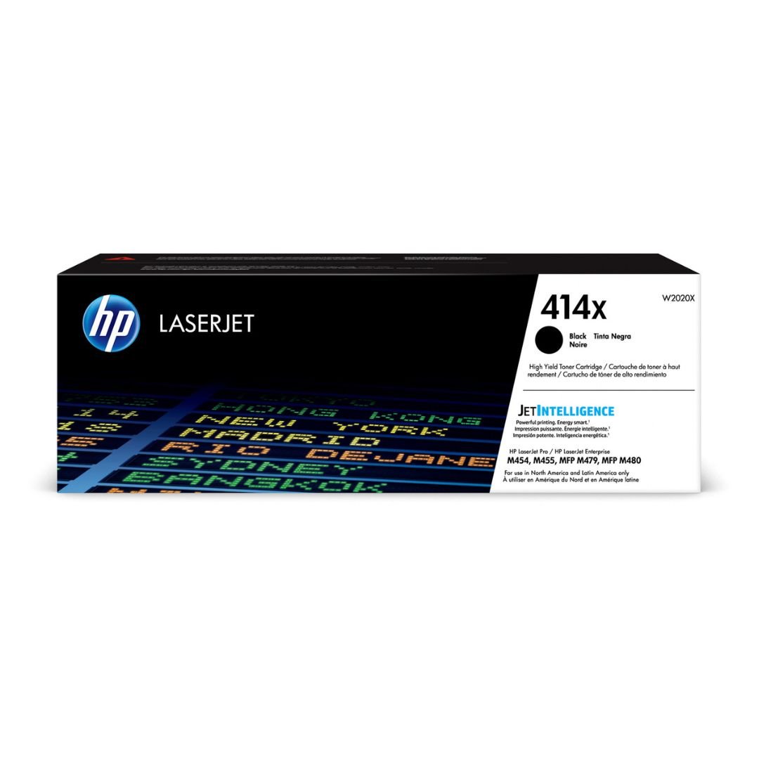 Toner Hp W2020x 414X - Negro | Para LaserJet Pro M454 / M479 | 7,500 páginas, modelo , Toners