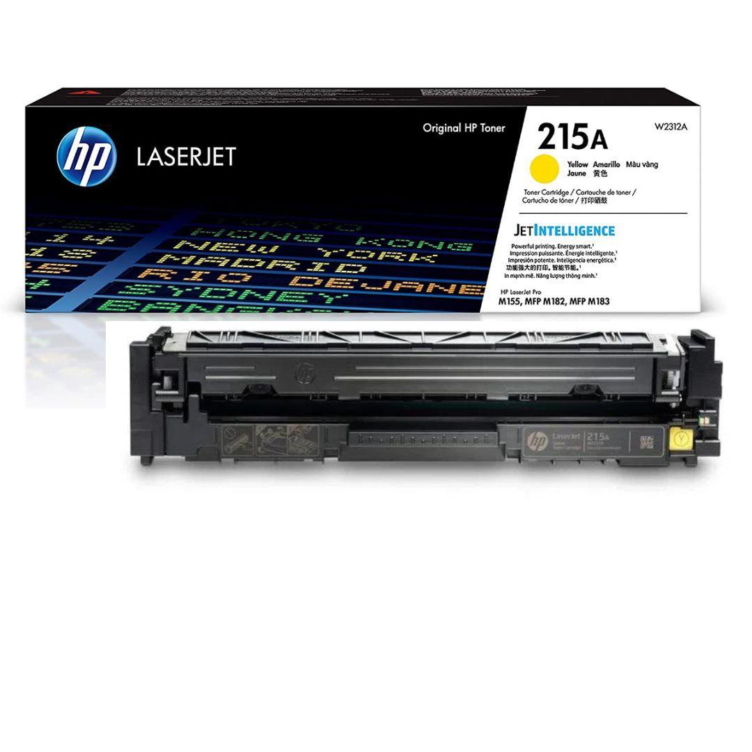 Toner Hp W2312A - 215A Amarillo | Para LaserJet Pro M155 / M182 / M183 | 850 páginas, modelo , Toners