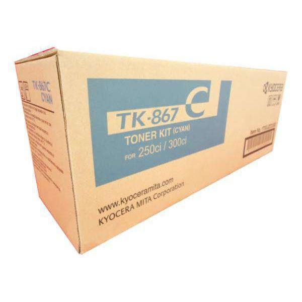 Toner Kyocera Tk-867 C Cyan para Impresoras Kyocera, modelo , Toners