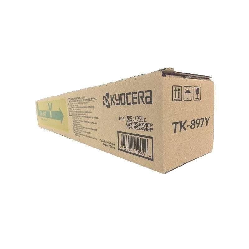 Toner Kyocera Tk-897Y-Amarillo | Para FS-C8520 / FS-C8525 | 6000 páginas, modelo , Toners