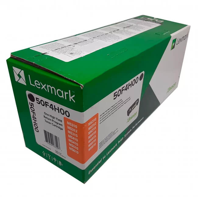 Toner Lexmark 50F4H00 - 504H | / MX310 / MX511 / MS610 / MX410 / MS415 / MX611 | 5,000 páginas, modelo , Toners