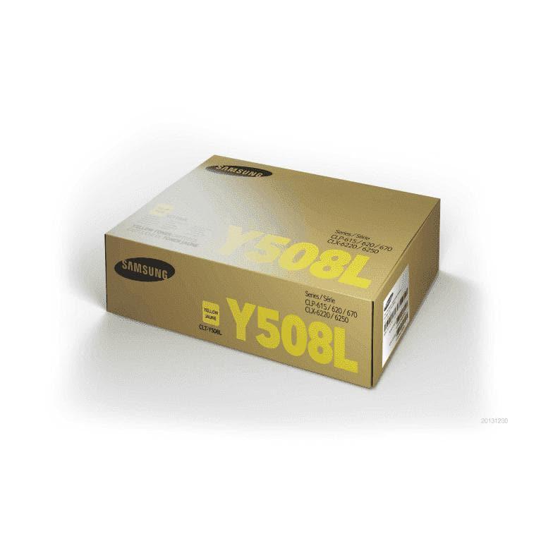 Toner Samsung CLT-Y508L Yellow para Impresoras Samsung, modelo , Toners