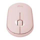 Mouse (Raton) Logitech Pebble M350-Rosado | Bluetooth