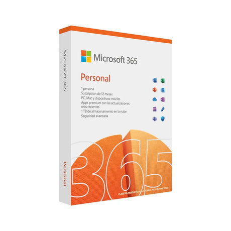 Licencia Microsoft 365 Personal Suscripción de 12 Meses | SA052MSR00