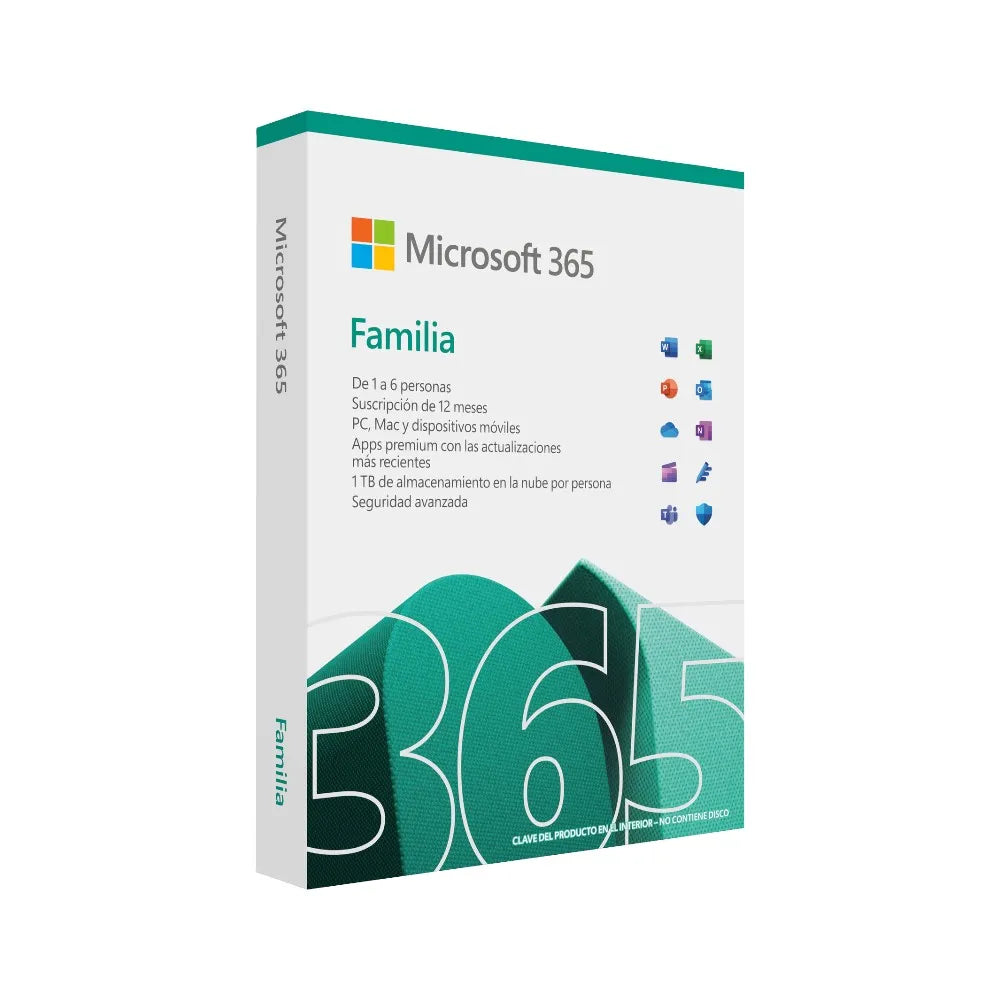 Licencia Microsoft 365 Familia Suscripción de 12 Meses | SA052MSR02