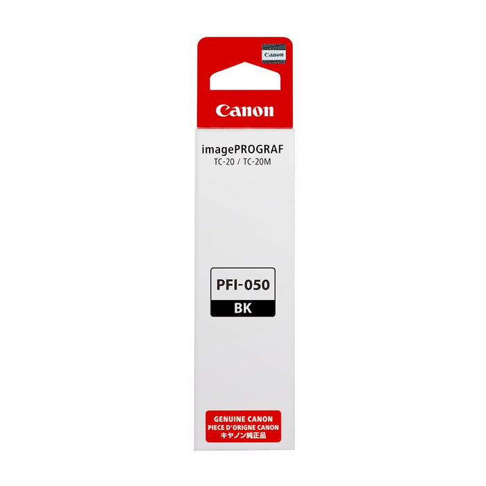 Tinta Canon PFI-050BK Negro para imagePROGRAF TC-20/TC-20M