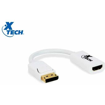 Cable XTECH DisplayPort Macho HDMI- adaptador Hembra 7.8" | Cable XTECH XTC-358 -  XTC-358