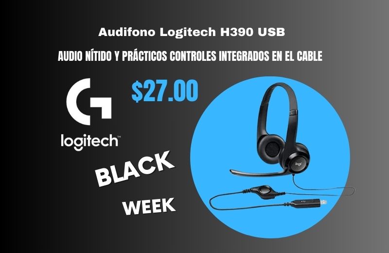 Logitech H390