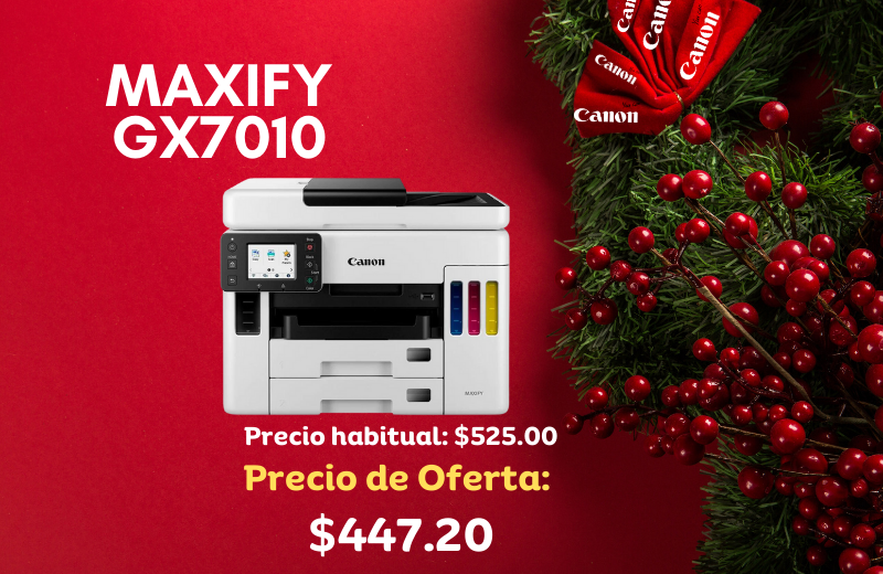 Canon Maxify GX7010 Oferta Navidad