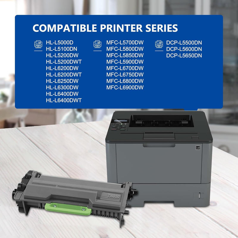 Toner Brother TN-850 | TN850 | Para MFC-L5900DW / MFC-L6700DW / MFC-L5705DW