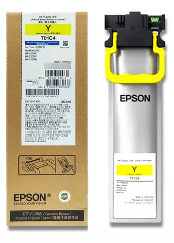 Tinta Epson T01C4 - Amarillo | WF-C529R/C579R/C579Ra | C13T01C400