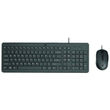 Combo Teclado y Mouse HP| 240J7AA | Conectividad USB | Español