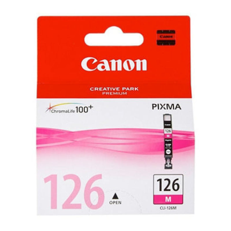 Tinta Canon CLI-126 Magenta | Para IP4910, IP4810, IX6510, MG5310, MG5210,MX711
