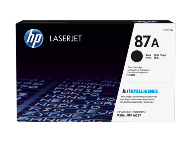 Toner Hp CF287A 87A | Para LaserJet Pro M501 | LaserJet Enterprise M506 / M527