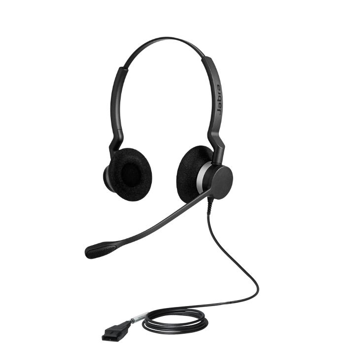 Audifono Jabra Biz 2300 Duo Conector-QD | 2309-820-105