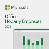 Licencia Microsoft Microsoft Office Hogar y Empresa 2024 - Incluye Word, Excel, PowerPoint, Outlook, licencia para 1 PC| Perpetua | EP2-06608