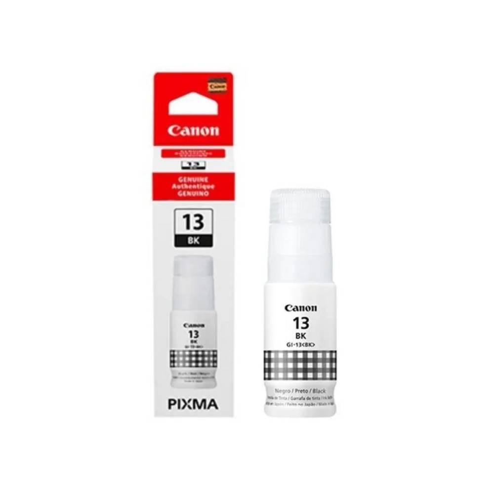 Tinta Canon GI-13BK Negro | Para Pixma G510 / G610