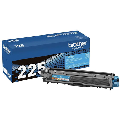 Toner Brother TN-225C | TN225C | Para HL-3140CW / HL-3170CDW / MFC-9130CW / MFC-9330CDW / MFC-9340CDW