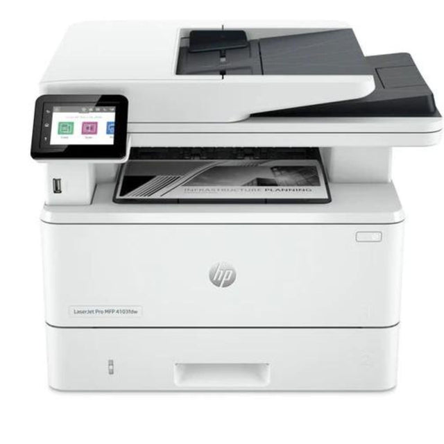 Impresora HP LaserJet Pro MFP 4103fdw - B/N laser Legal - A4/Legal - hasta 42 ppm - 250 hojas - USB, LAN Gigabit, Wi-Fi, Bluetooth