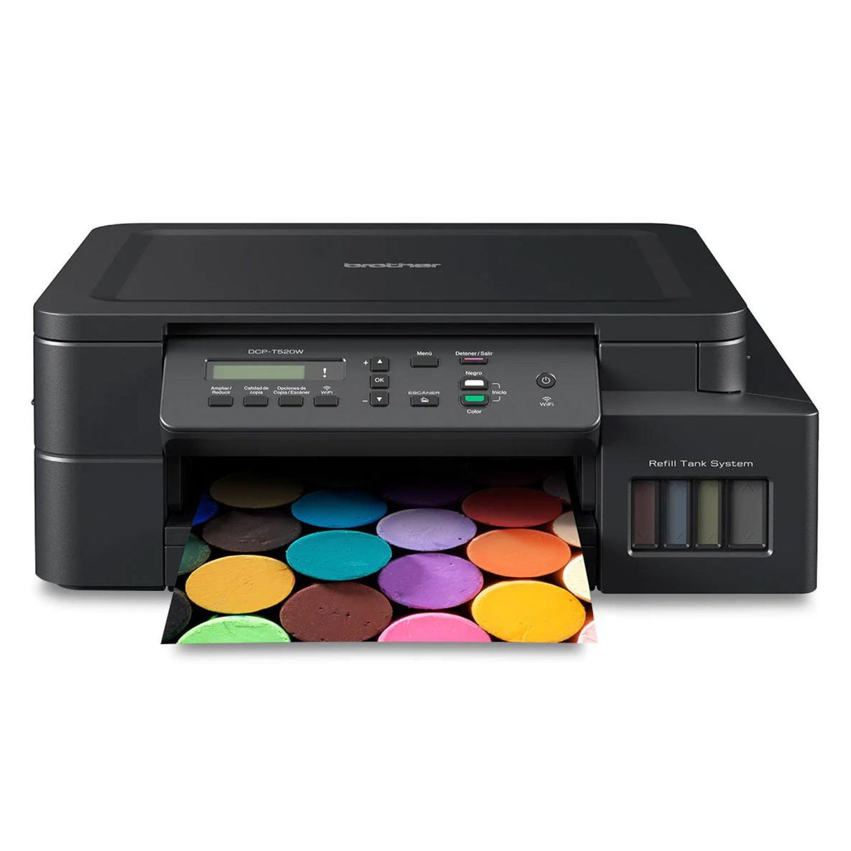 Impresora Multifuncional Brother de tinta a color DCP-T520W