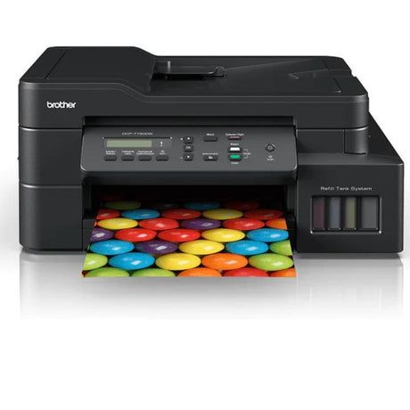 Impresora Multifuncional Brother DCP-T720DW Color | DCPT 720DW - Tinta Continua - Conectividad Inalámbrica - Impresión Dúplex